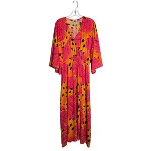 farm rio pink seashell tapestry mini dress Farm Rio Mini Dress In Seashell Tapestry Pink - 40% Off